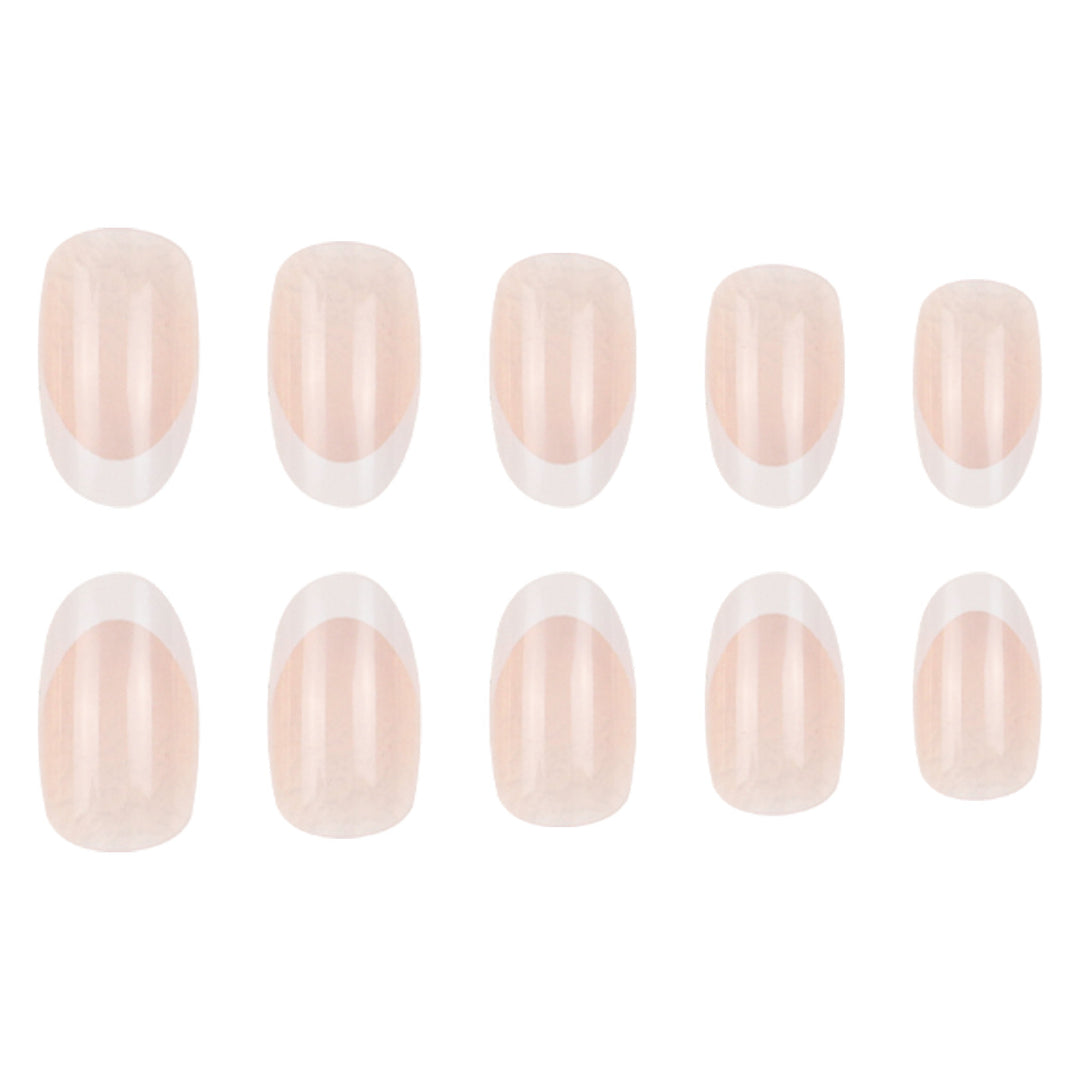 French Tip Press-On Nails Kalsten