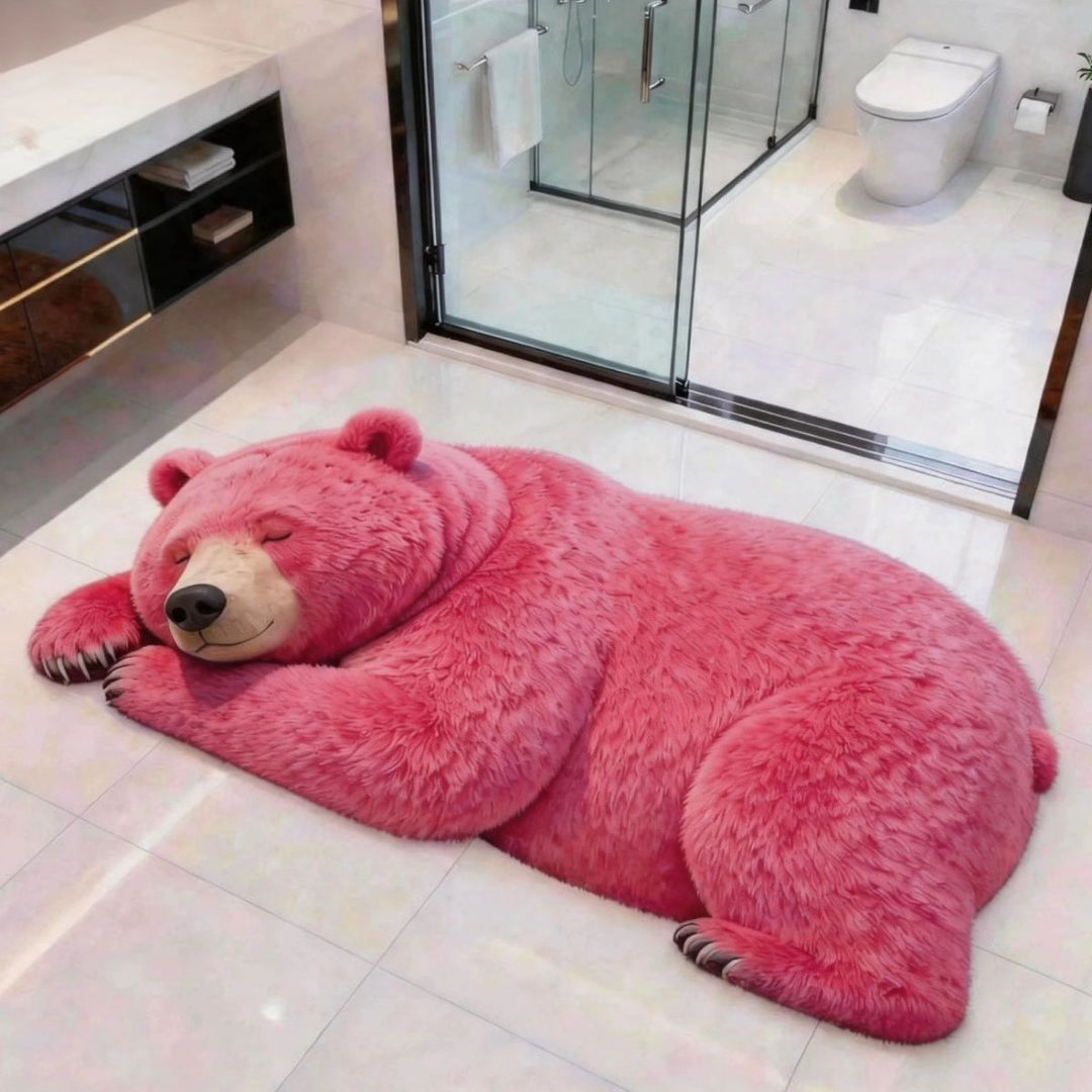 Cute Dog Shaped Bath Mat