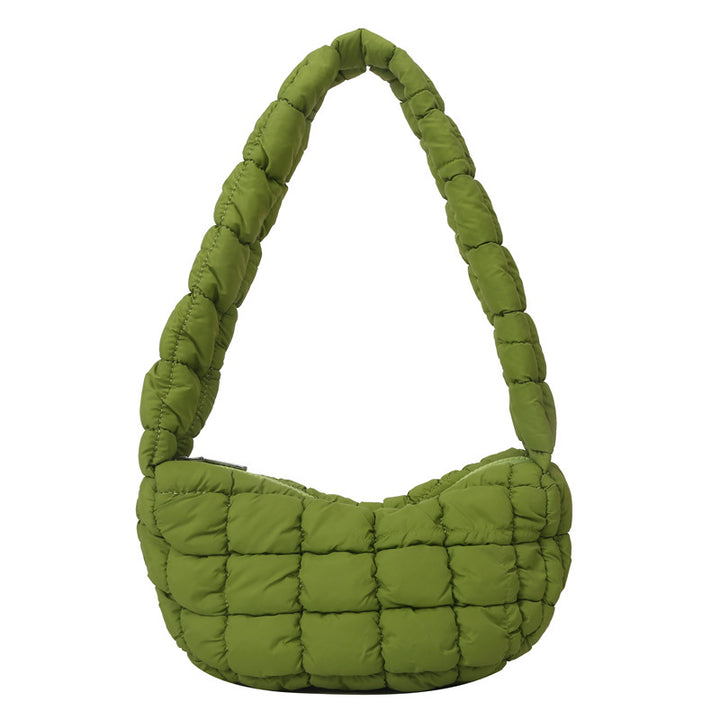 Puffer-Style Handbag