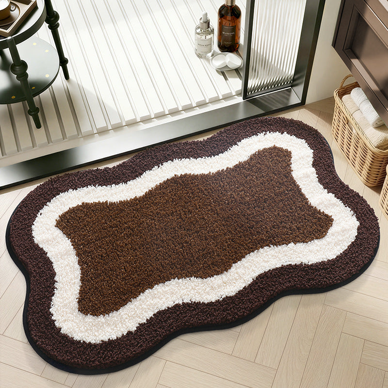 Artistic Abstract Bath Mat Kalsten