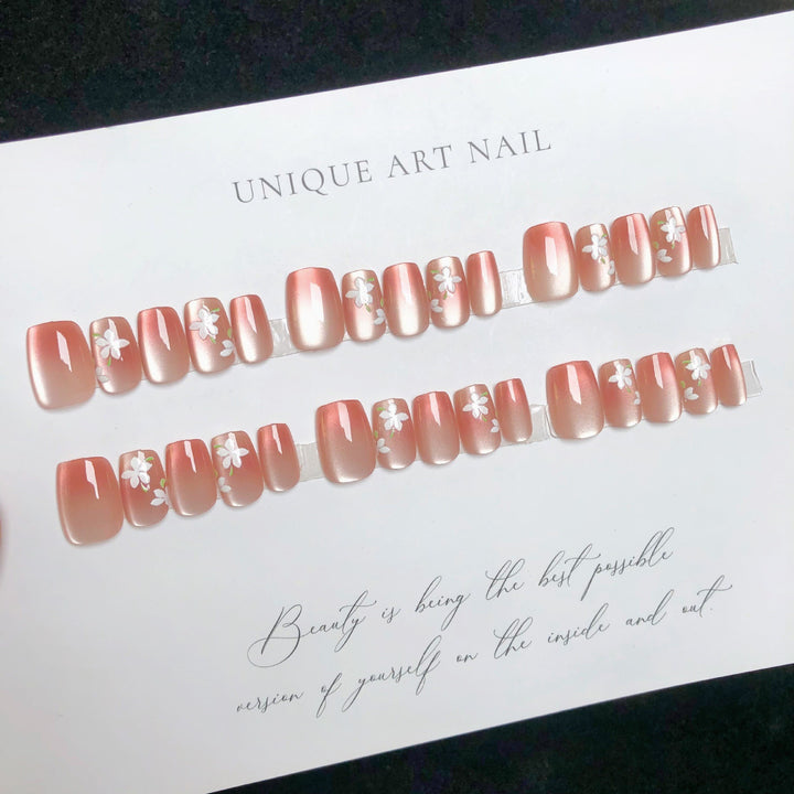 Artisan Floral Press-On Nail Set Kalsten