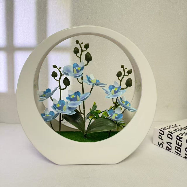 Elegant Decorative Orchid Plant Display for Home Decor