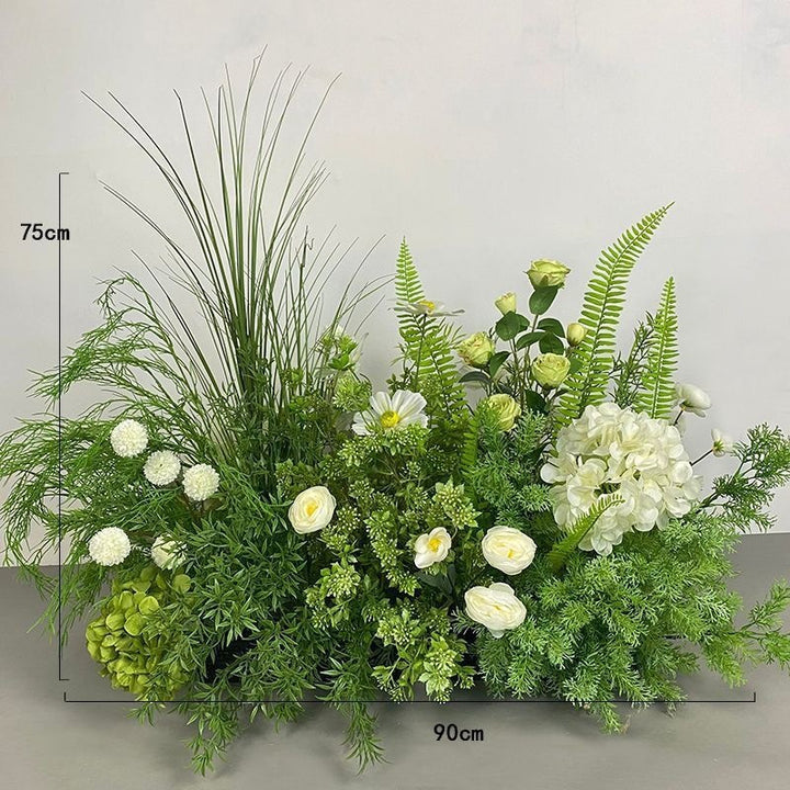 Lifelike Greenery Floral Arrangement
