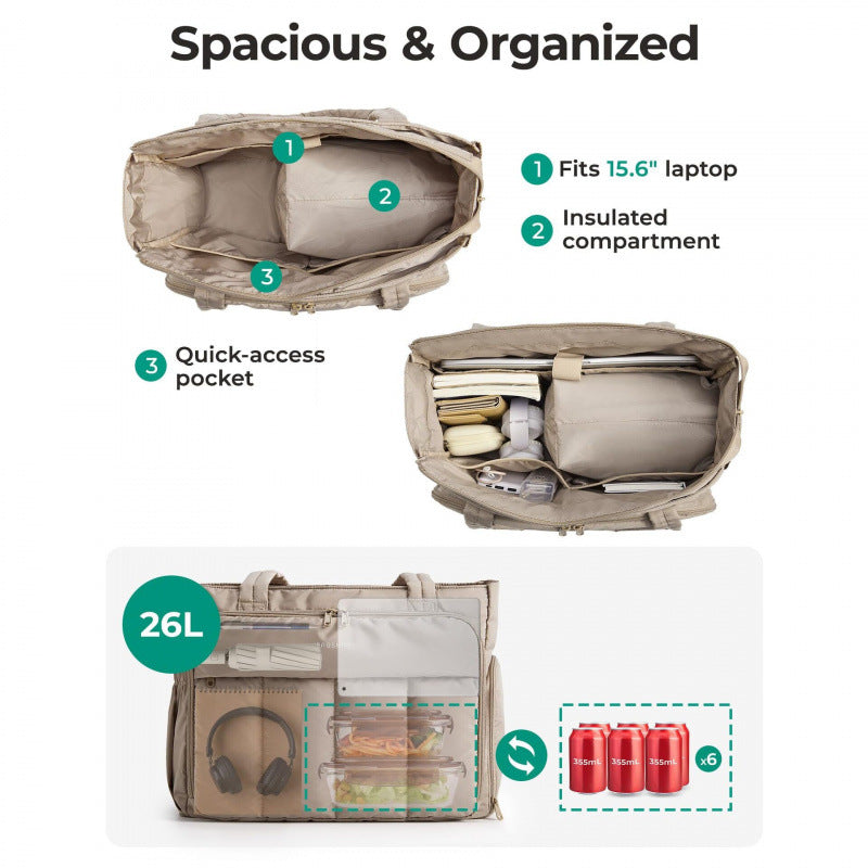 Multi-Functional Insulated Lunch Tote Kalsten