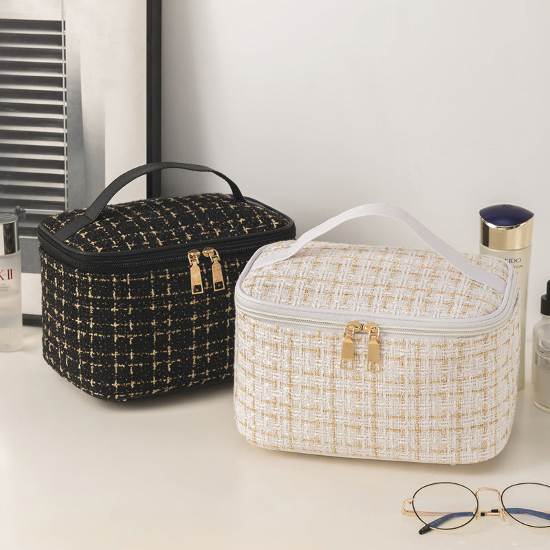Stylish Quilted Cosmetic Case Kalsten