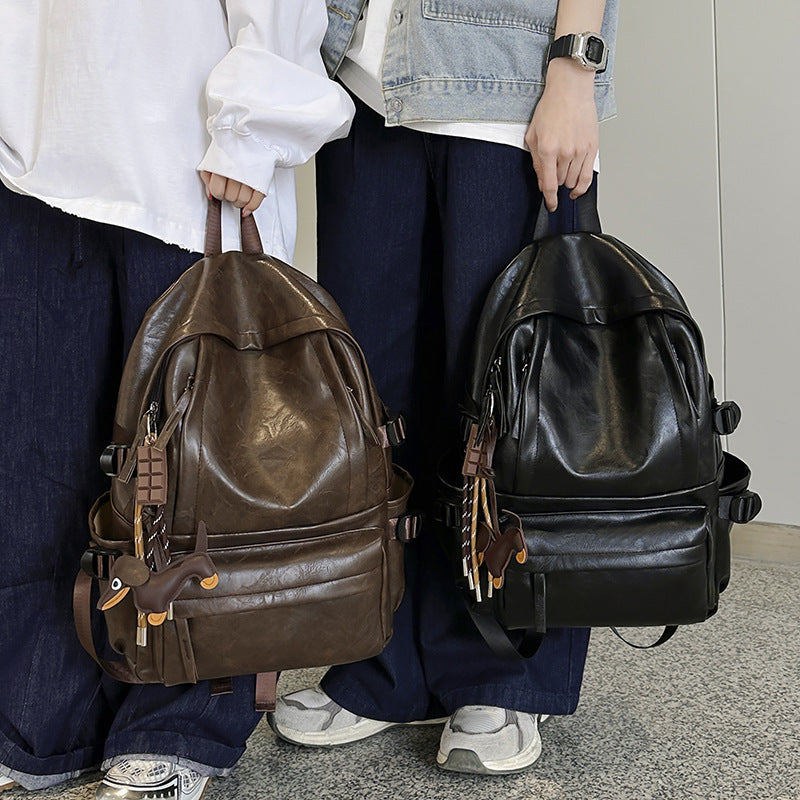 Vintage Leather Backpack