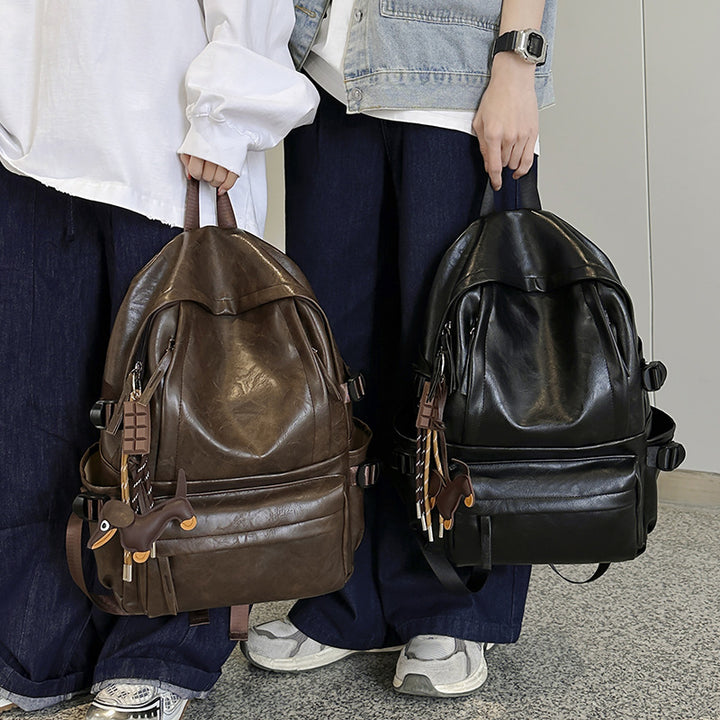 Vintage Leather Backpack