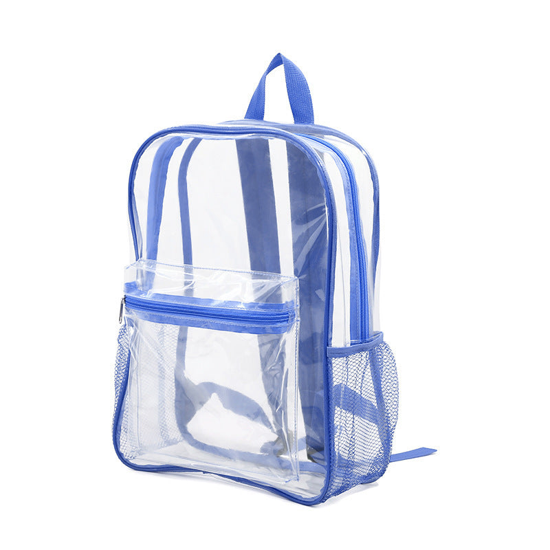 Transparent backpack with practical organizer Kalsten