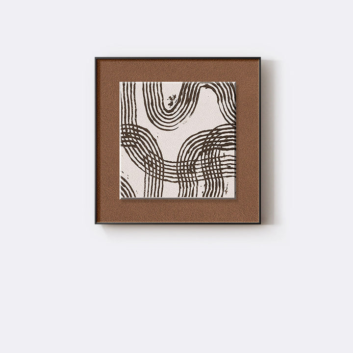 Abstract Textile Wall Art