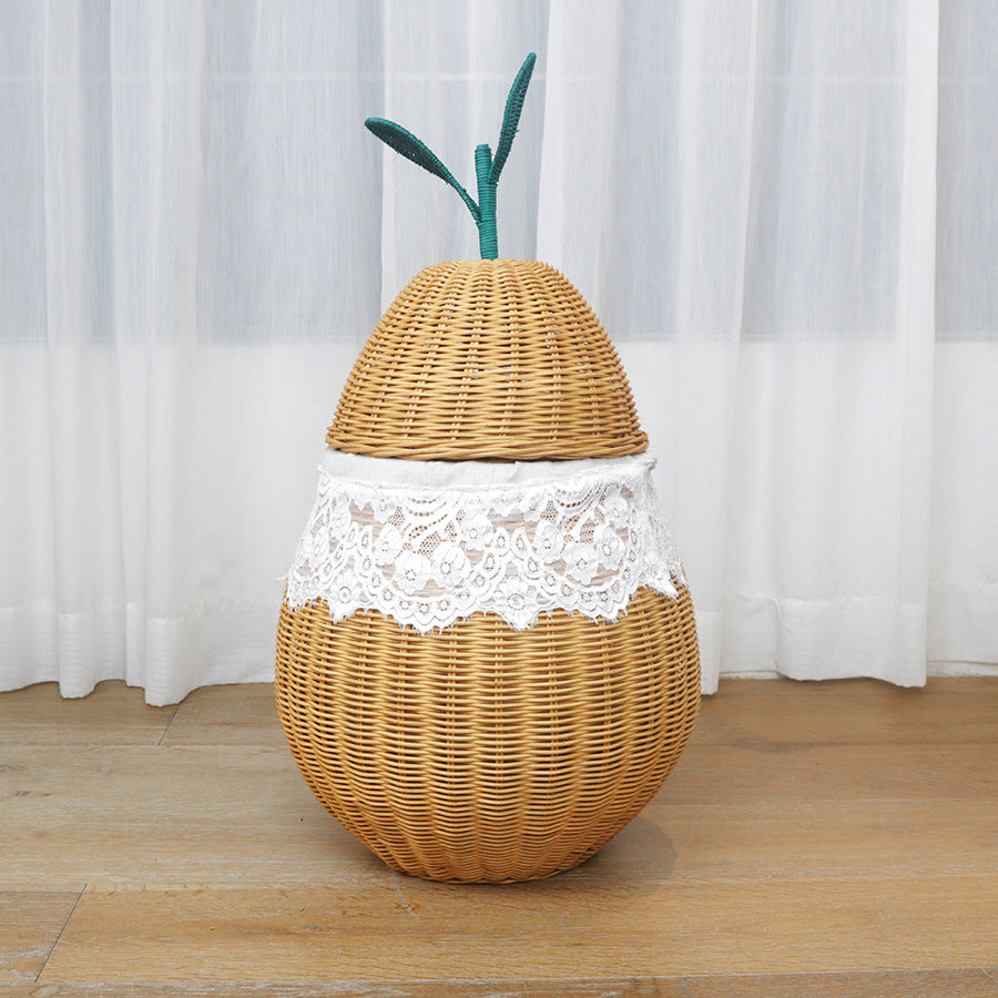 Stylish storage basket in apple design Kalsten