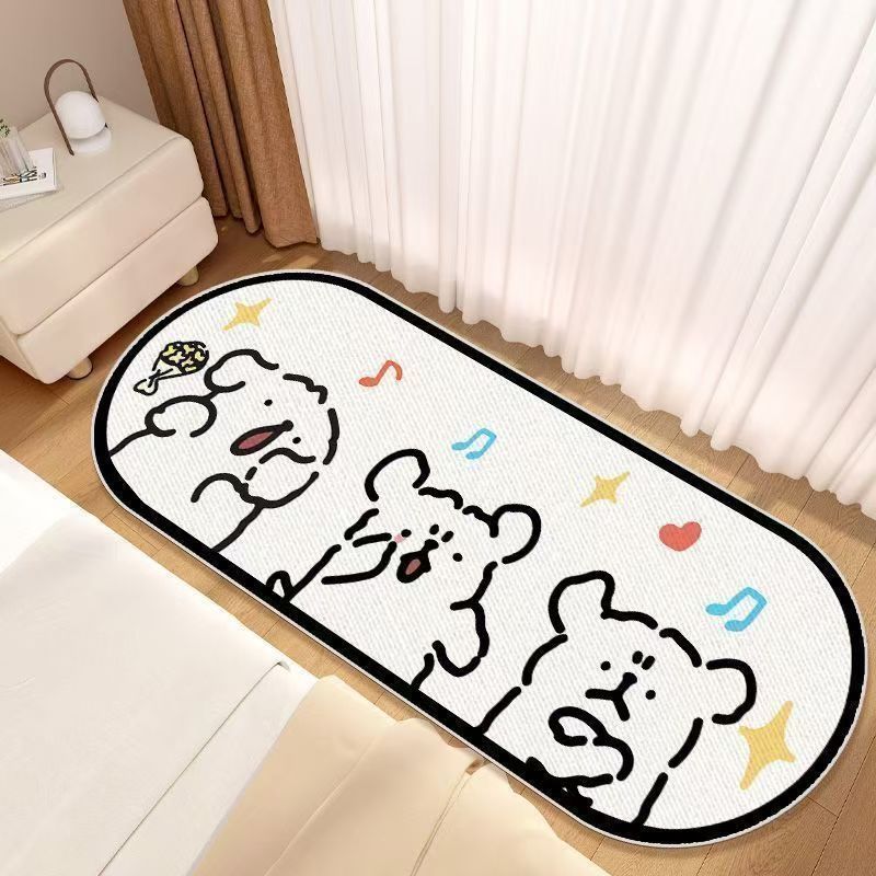 Cute Cartoon Animal Bath Mat