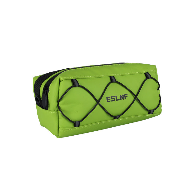 compact travel gear organizer pouch with external bungee cord system Kalsten
