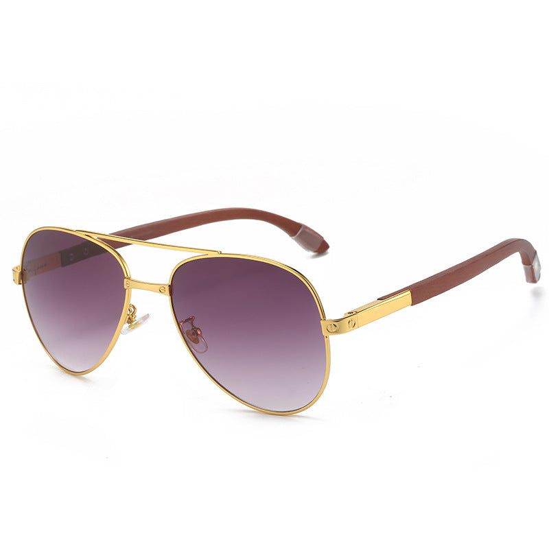 Ladies elegant pilot sunglasses with fine metal frame and UV protection Kalsten
