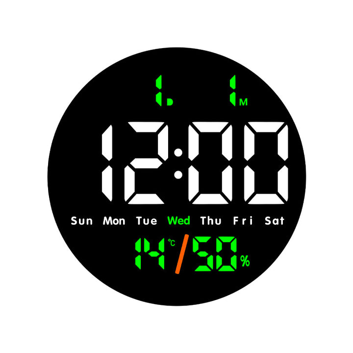 Digital alarm clock with LED display and temperature function Kalsten