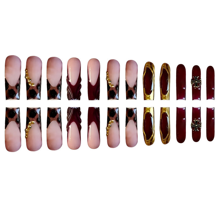 Glamorous Stiletto Press-On Nail Art Set Kalsten