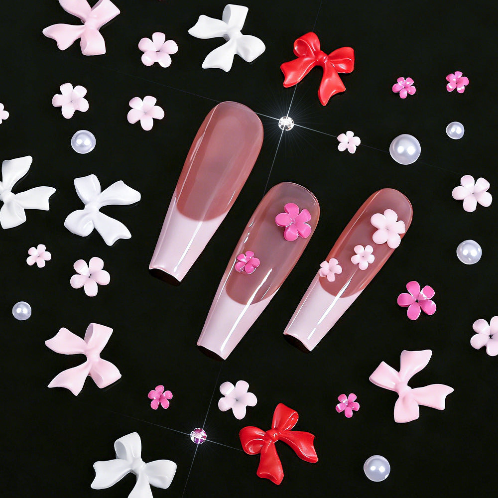 Floral Nail Art Decoration Kit