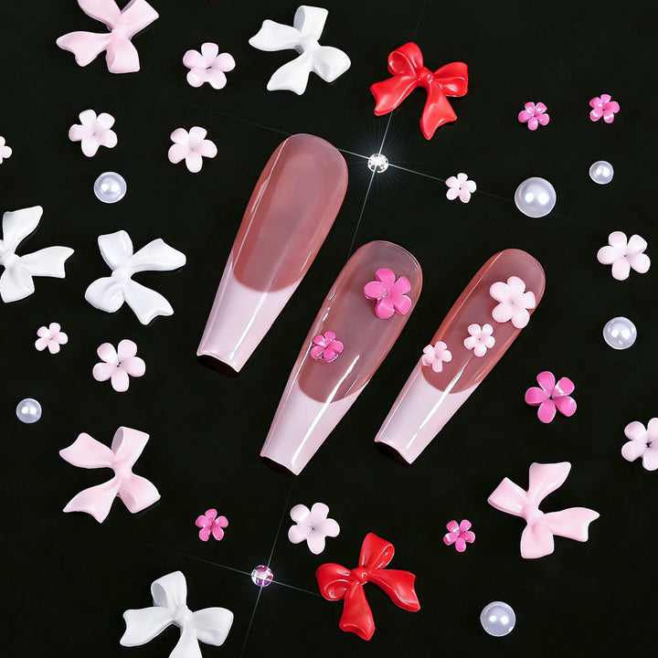 Floral Nail Art Decoration Kit