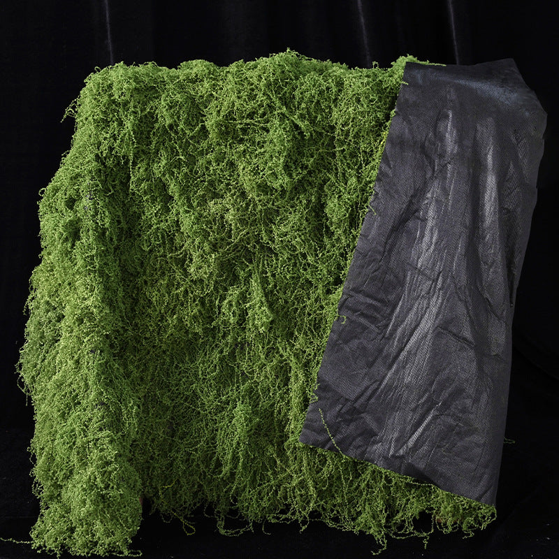 Decorative Moss and Mushroom Arrangement