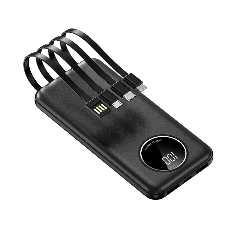 Multifunctional power bank with integrated cables Kalsten