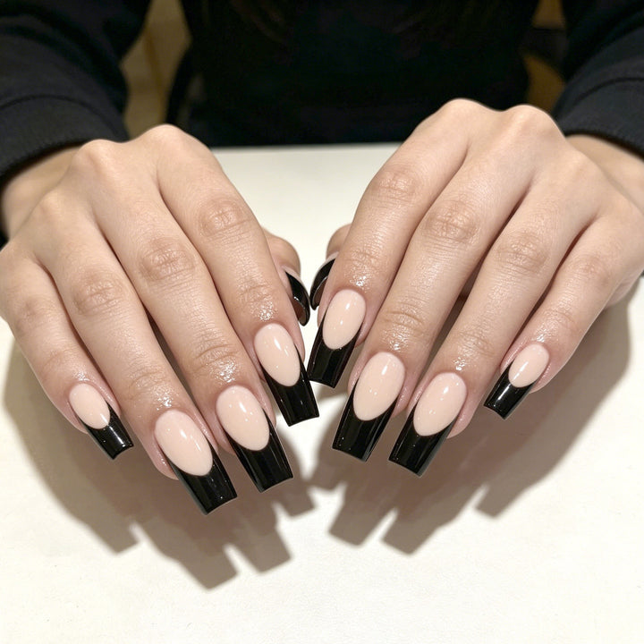 Elegant French Tip Acrylic Nail Enhancements Kalsten 1789915301
