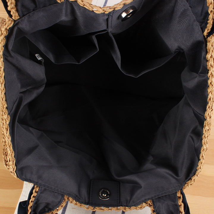 Elegant Handbag with Pearl Decoration and Ruffle Handle Kalsten