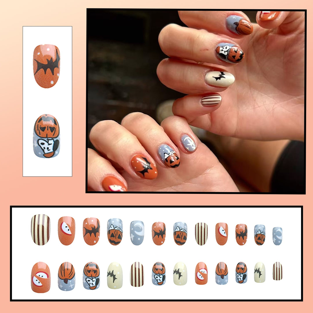 Halloween Themed Nail Wrap