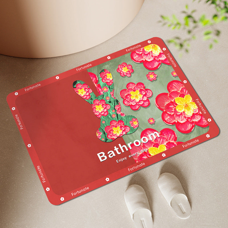 Decorative Bathroom Mat