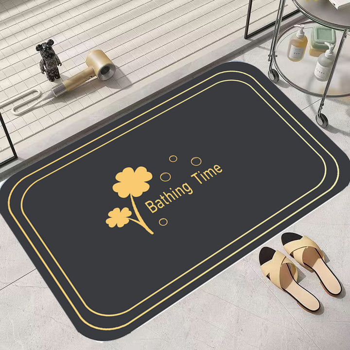 Elegant Family-Themed Soft Area Rug Kalsten