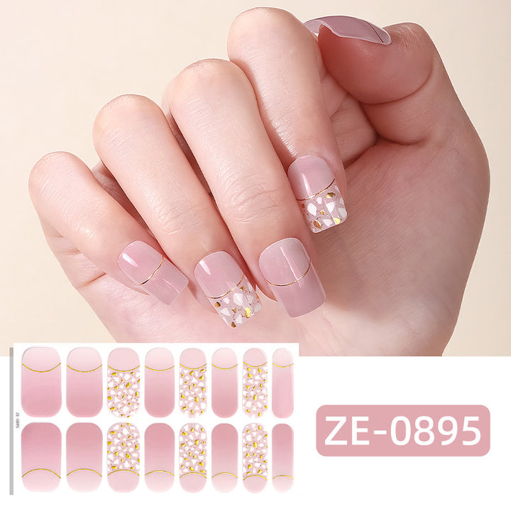 Celestial-Themed Nail Art Wraps