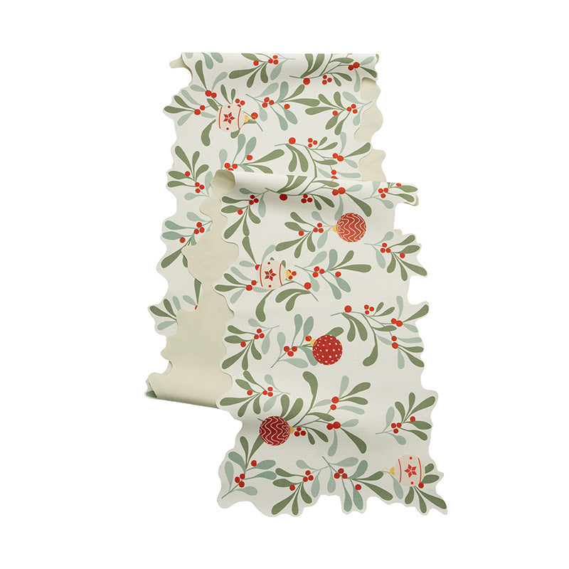 Festive wavy table runner Kalsten