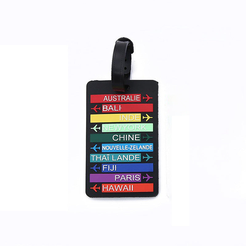 Unisex Luggage Tag with City Motifs Kalsten