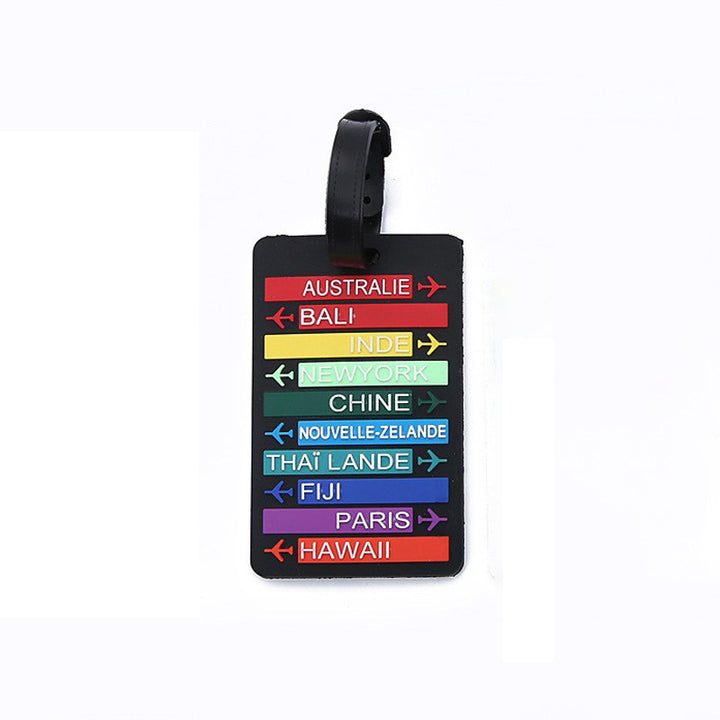Unisex Luggage Tag with City Motifs Kalsten