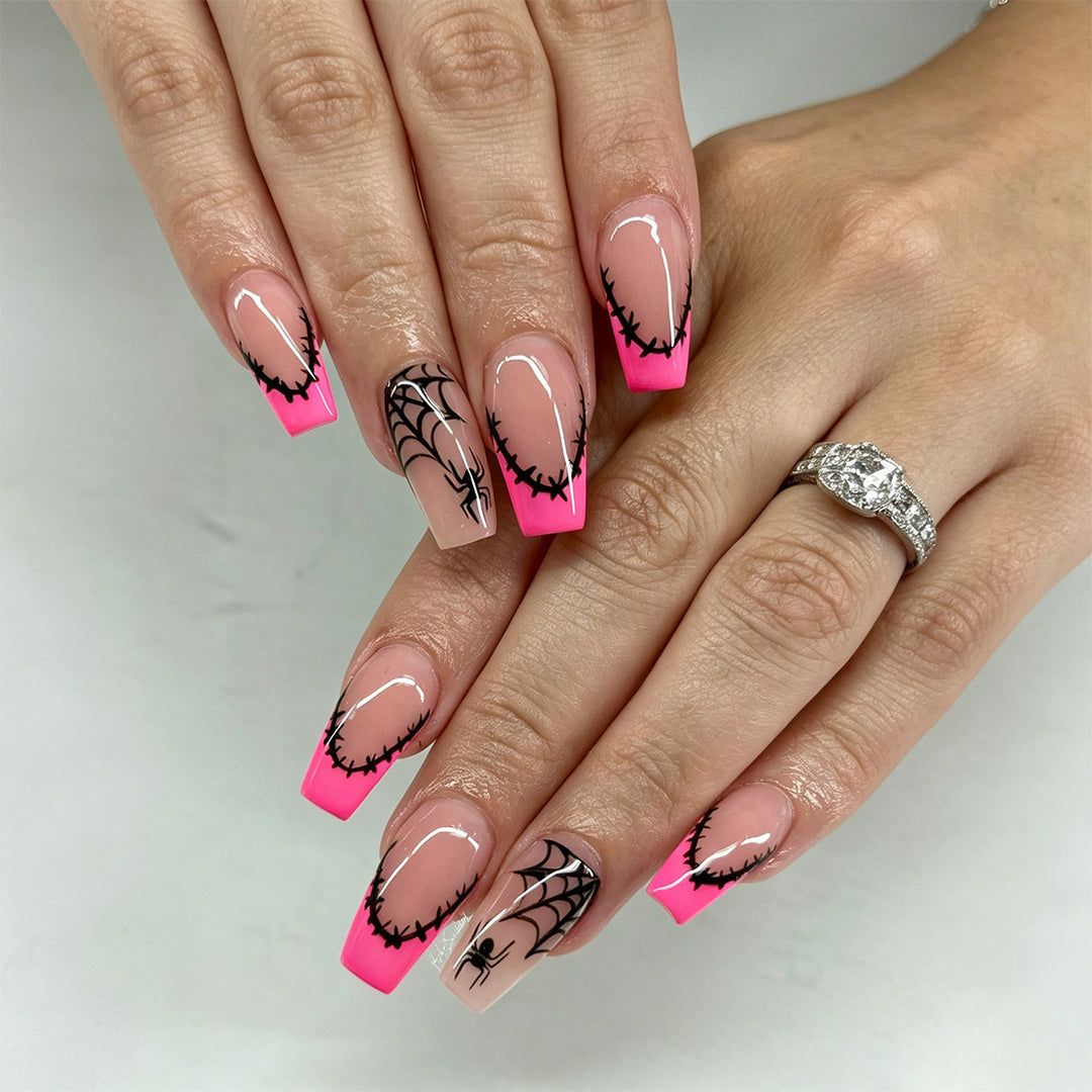 Gothic Press-On Nail Art Set