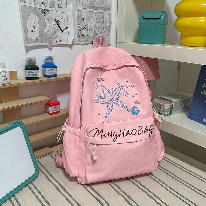 Decorative Beach-Themed Backpack Kalsten