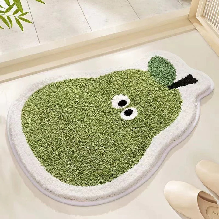 Artistic Welcome Floor Mat for Home Entryway
