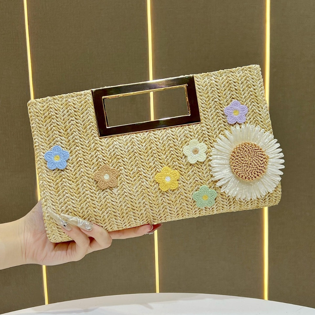 Decorative Floral Handbag