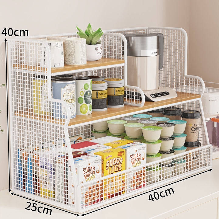 Multi-Tier Kitchen Shelf Organizer Kalsten
