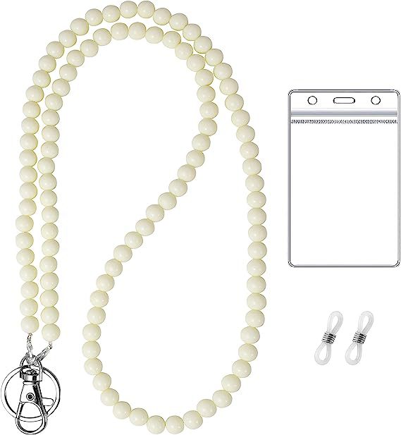 Beaded Lanyard with ID Holder Kalsten
