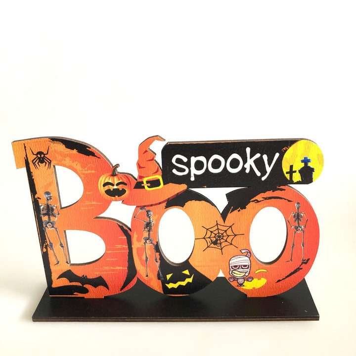Halloween-Themed Decorative Table Centerpiece
