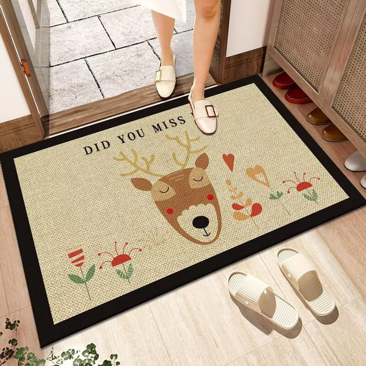 Fun Dinosaur-Themed Welcome Mat