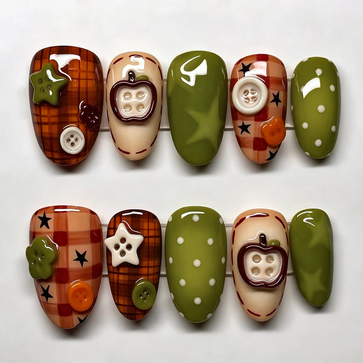 Artistic Holiday Nail Designs