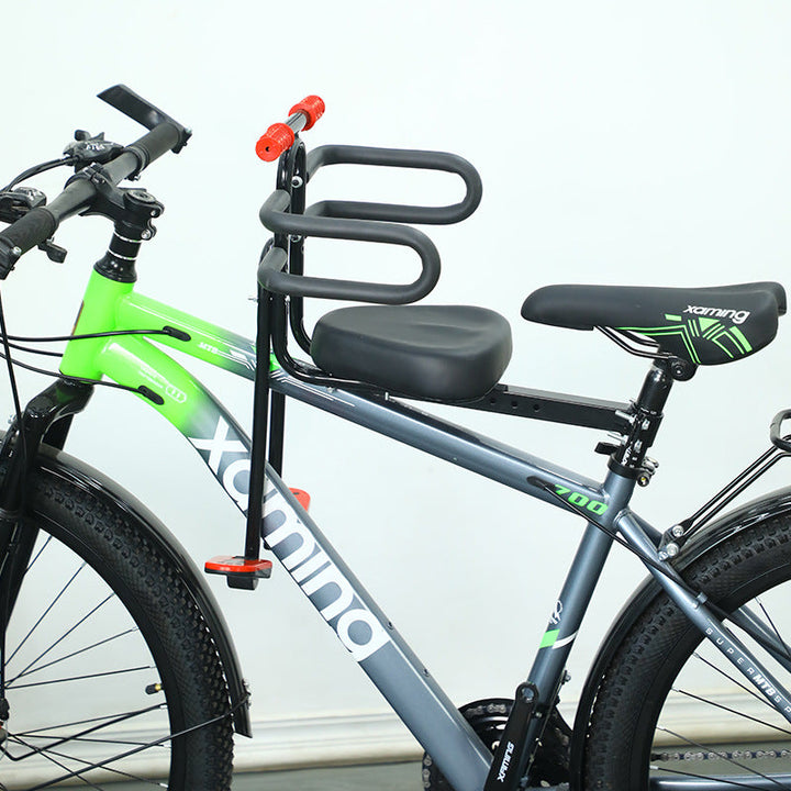 adjustable padded child bicycle passenger seat with safety armrest Kalsten