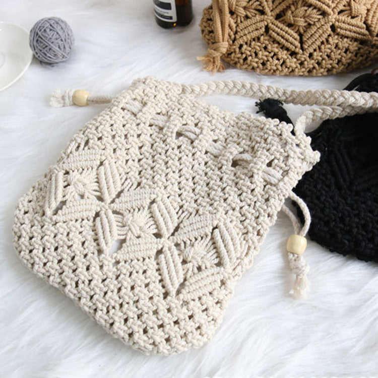 Hand-knotted macrame bag Kalsten