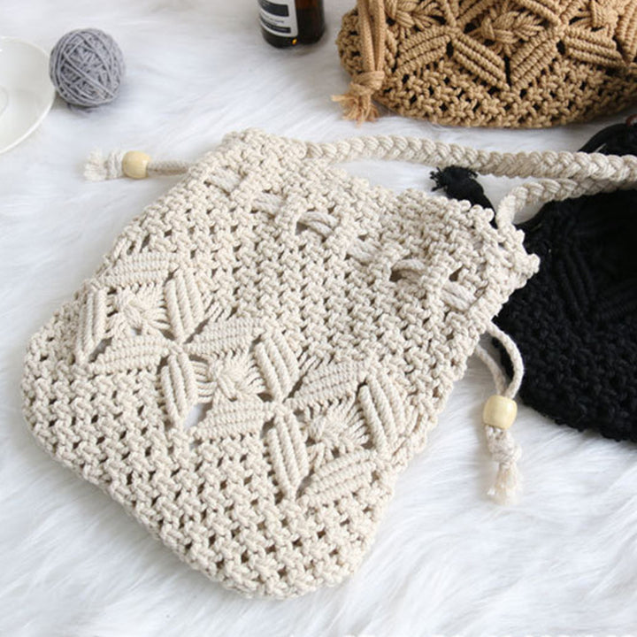 Hand-knotted macrame bag Kalsten