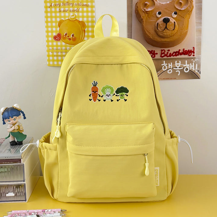 Casual Animated Vegetable-Themed Backpack Kalsten