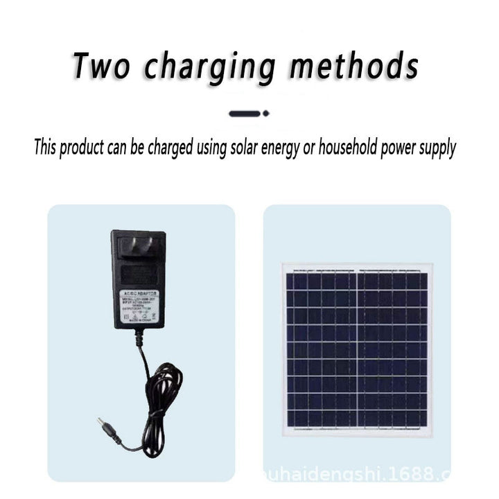 Women's solar-powered table fan with remote control Kalsten