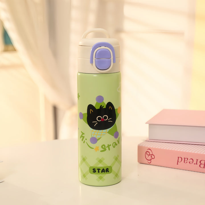 Ladies Insulated Drinking Bottle with Playful Design Kalsten