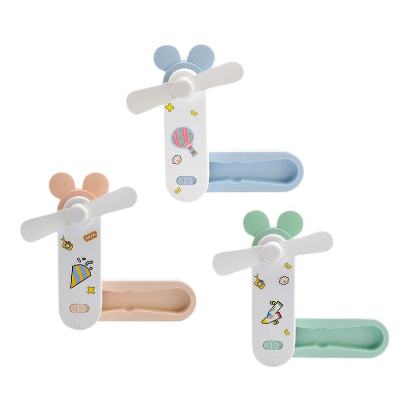 Unisex Portable Mini Hand Fan in Cute Design Kalsten