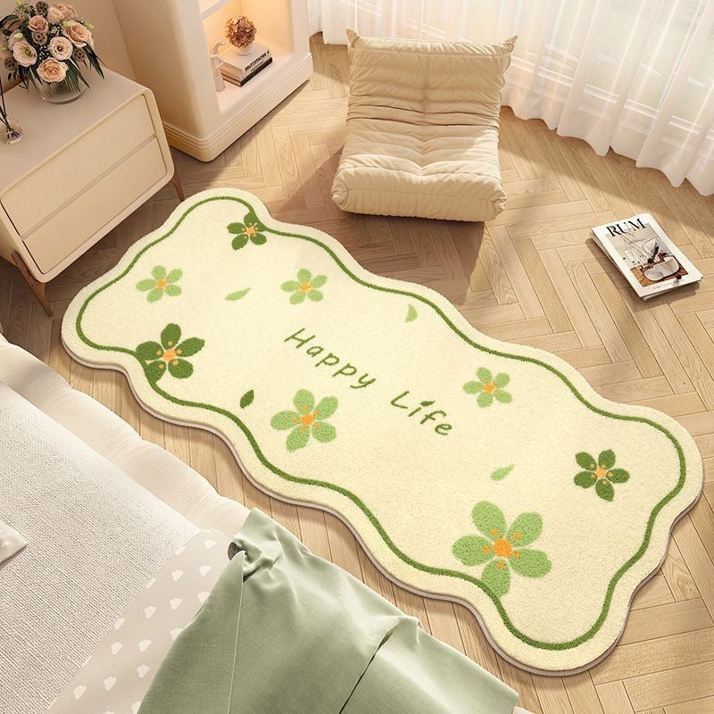 Flower Patterned Area Rug Kalsten