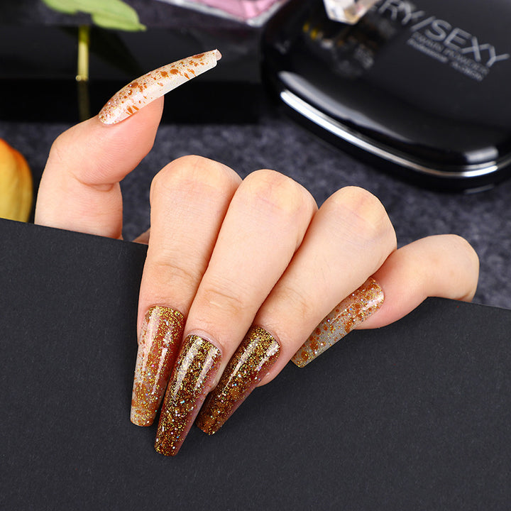 Artificial nails in creative drop design Kalsten
